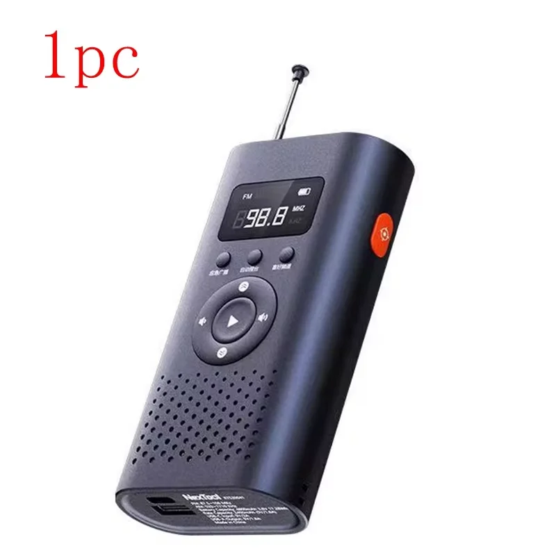 thumbnail image 1 of Linterna con Radio AM FM 6 en 1 liuwei Nextool Luz láser de alerta de emergencia Generación de energía Manual Banco de energía 4500 mAh, 1 of 5