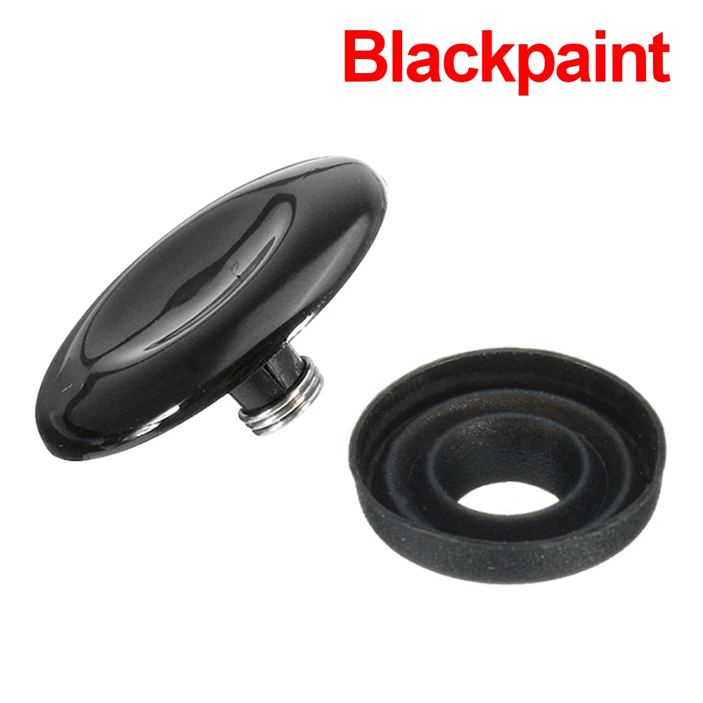 Manopola Del Joystick MMI Con 2 Anelli Di Tenuta – Kit Riparazione Per Audi A4 A5 A6 Q5 Q7 – Vernice Nera