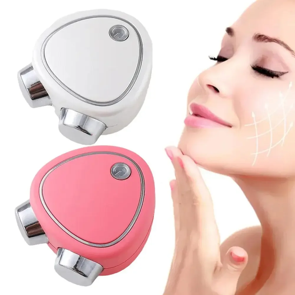 

Mini Electric Face Lift Roller Massager EMS Microcurrent Sonic Vibration Facial Lifting Skin Tighten Massage Beauty Devices
