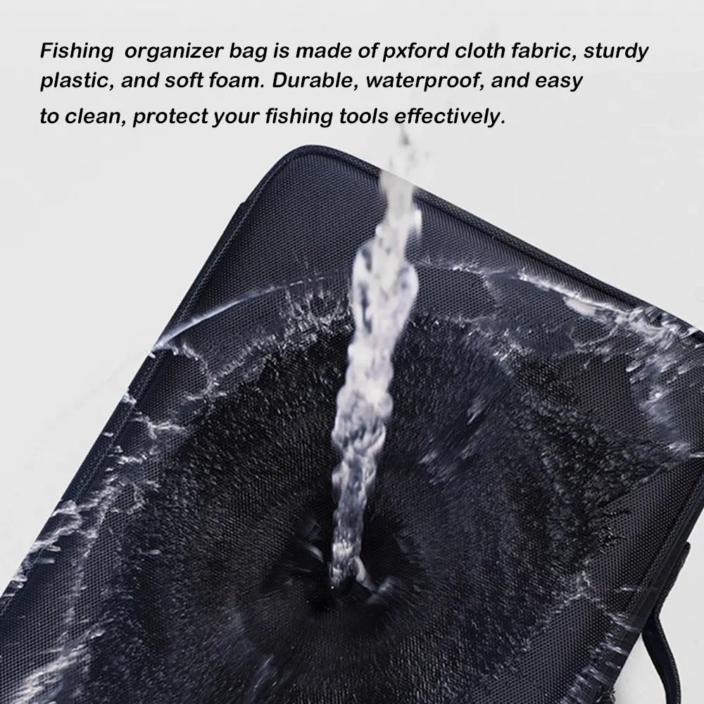 Fishing Reel Bag Fishing Tackle Storage Bag Fishing Tools Fishing Reels Tools Fishing Tool Fishing Tackle Fishing Accessories Fishing Tackle Box Large Fishing Tackle Bag Fishing Reel Waterproof Lure Bag Oxford Multi-function Storage Multi-layer Reel Case