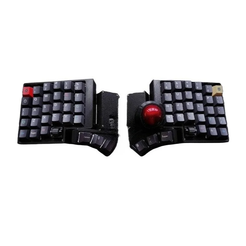 CCK-BALL Wireless Dual Mode ZMK/QMK Split Keyboard with Scroll