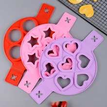 

Pancake Maker Nonstick Cooking Tool Non-Stick Silicone Baking Cake Egg Ring Pancake Cooking Mould Mold A variety of styles