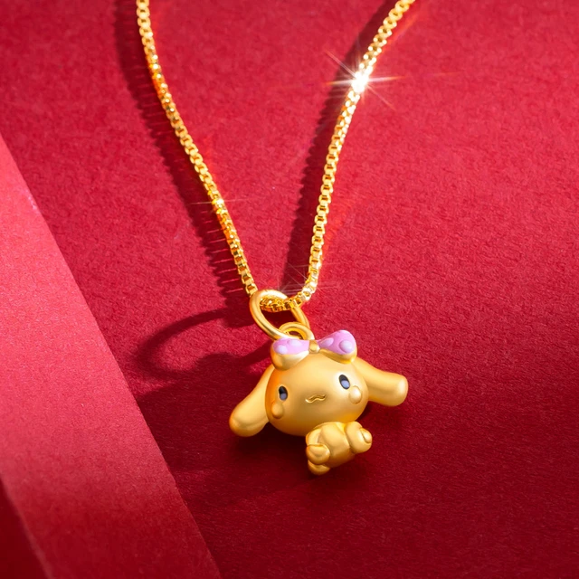 Sanrio Cinnamoroll Necklace Light Luxury Advanced Design Clavicle Chain Birthday Gift for Girlfriend Necklaces Chains Jewelry, Women's, Size: None