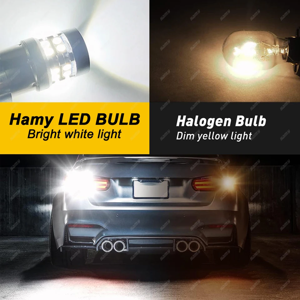�ſ� ���� 1157 LED ����, �ڵ��� ���� ���õ�, ���� ���� �극��ũ ��, ���, BAY15D, 1156, BA15S, 12V, 3030-24SMD, 6500K, 2 ��