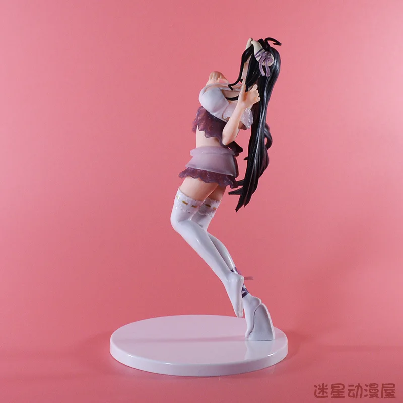 MABAIUDE Albedo Anime Figure - 19cm PVC Statue, Pyjama Style, Handmade Collectible Desk Decoration - View #13