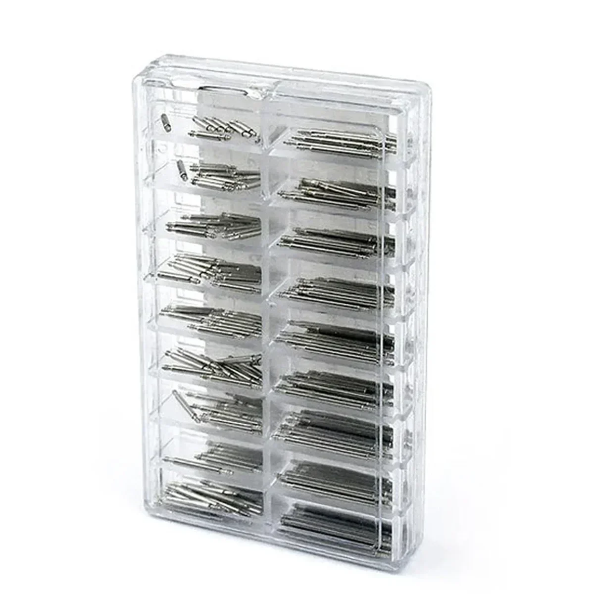 Premium Stainless Steel Spring Bar Set - 270 Pieces for Watchband and Strap Repair