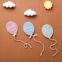 Newborn Balloon Acrylic Photography Props Newborns Photography Accessories Baby Gift Birth 13 Color Birthday Milestone Gifts 3