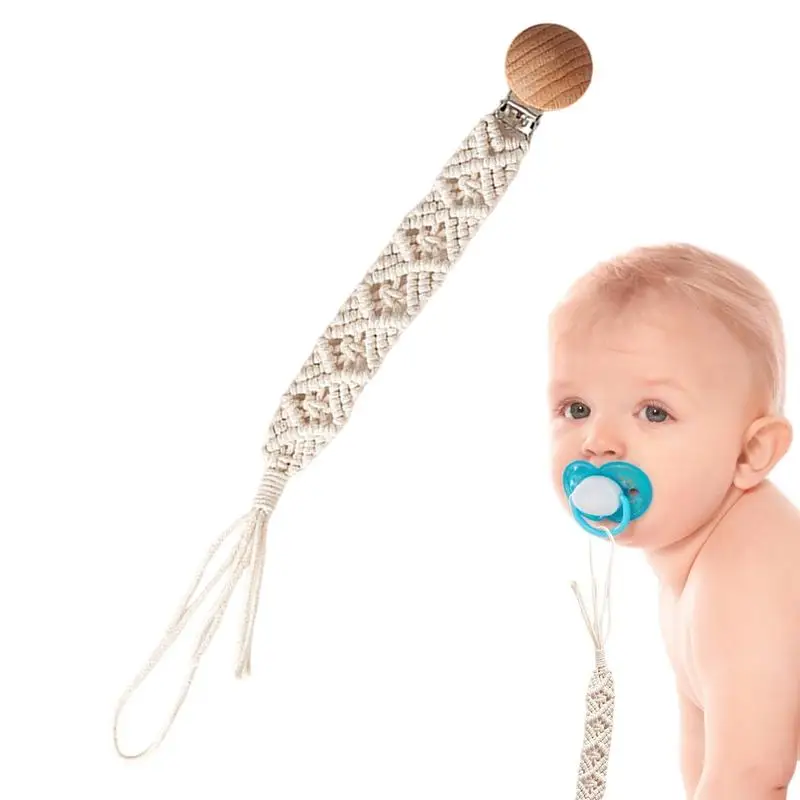 

Paci деревянные зажимы хлопковая веревка ручной работы хлопковая Веревка Зажим для соски для малышей девочек детей деревянный Бохо для бутылки с молоком