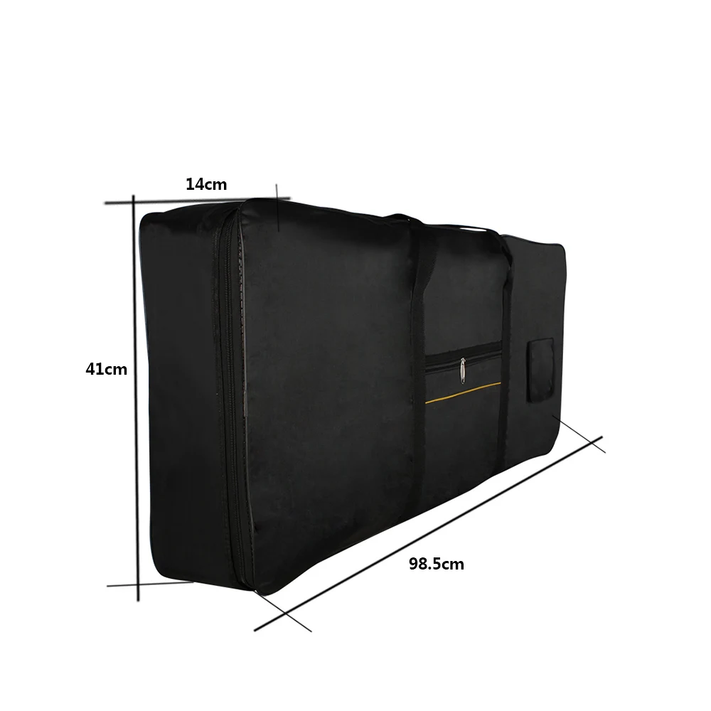 61Key Electronic Package Waterproof Portable Bag Oxford Carrying Bag Storage Holder Case Keyboard Instrument Accessories electronic organ bag electronic musical instrument