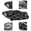 Xenon Headlights Pair For 2011-2013 BMW 5 series F10 550i 535i 528i Left/ Right / 1 pair (Left+Right) 63117203243 63117203244  4