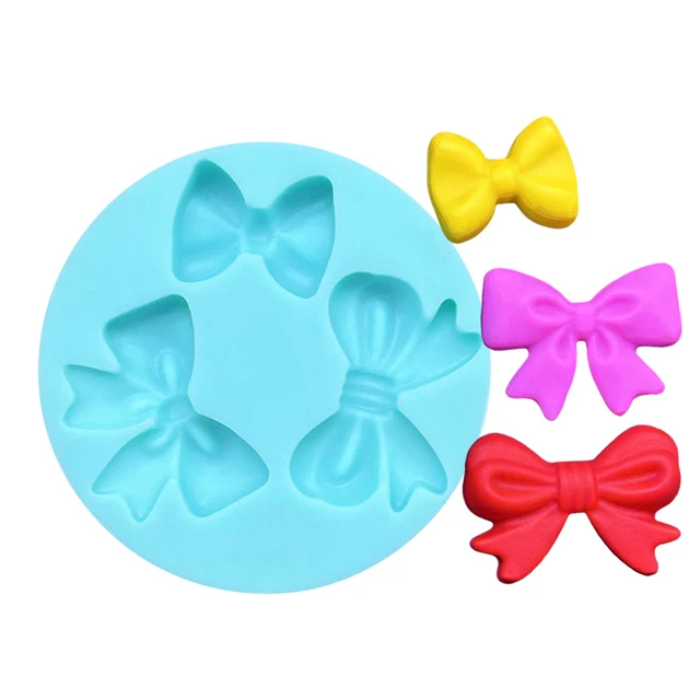 Íj Íjknot Szilikon Penész Cukorcraft Csokoládé Cupcake Sütő Fondant Sütemény Díszítő Szerszámok