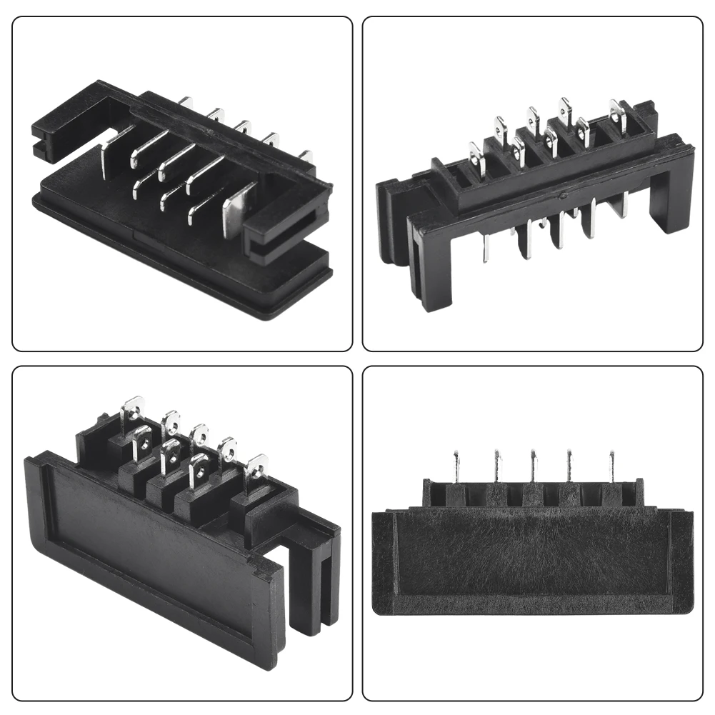 

2pcs Connector Terminal Bracket Holder DCB118 DCB112 DCB115 DCB105 For 14.4V 18V Li-Ion Battery Charger Connector Terminal