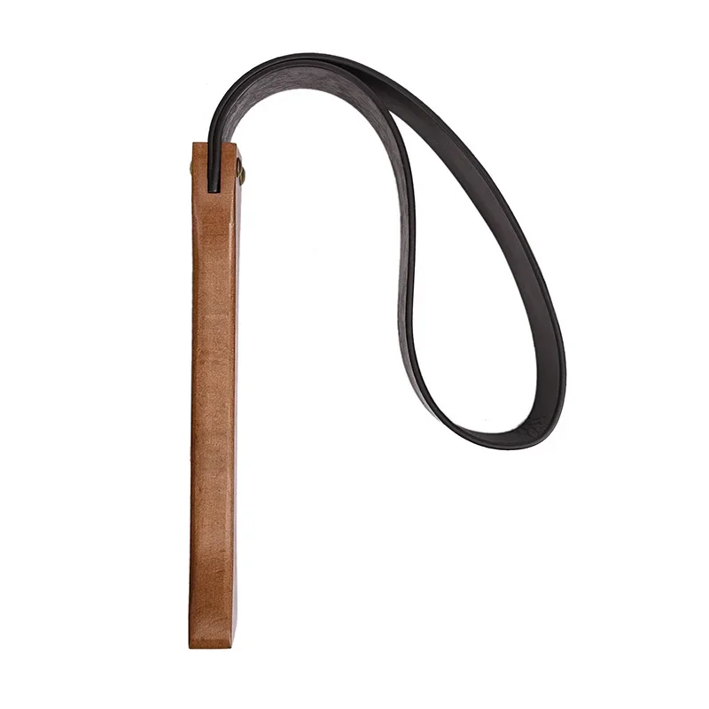 Horse Whip with Antique Copper Pattern and Antique Leather Riding Accessories for Equestrian Sports Equipment Cow Leather 5