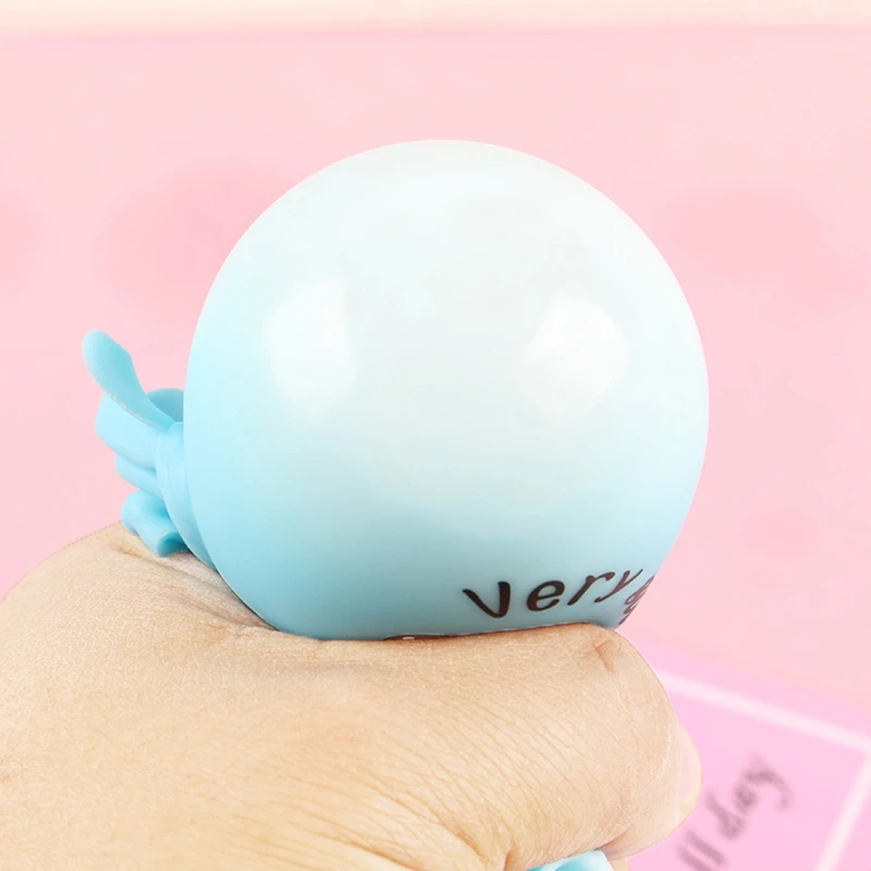 

N80C 3.74x2.36" Kids Funny Pinch Candy Ball Relieve Stress Portable Massage