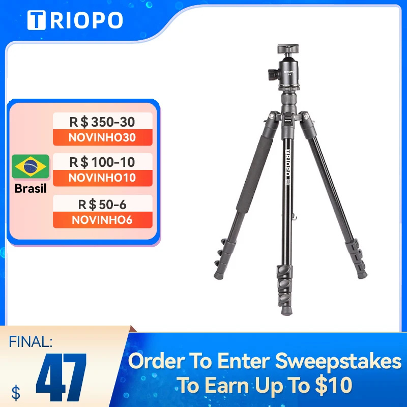 TRIOPO 352 Tripod Is Suitable For SLR Camera Tripod Canon Nikon Sony