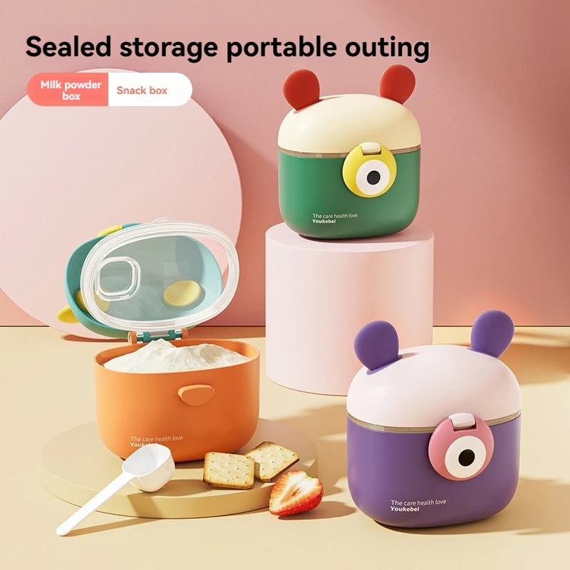 Baby Milk Powder Box Large Capacity Storage Convenient Seal Anti Moisture Proof Packing Milk Powder Storage Tank Box