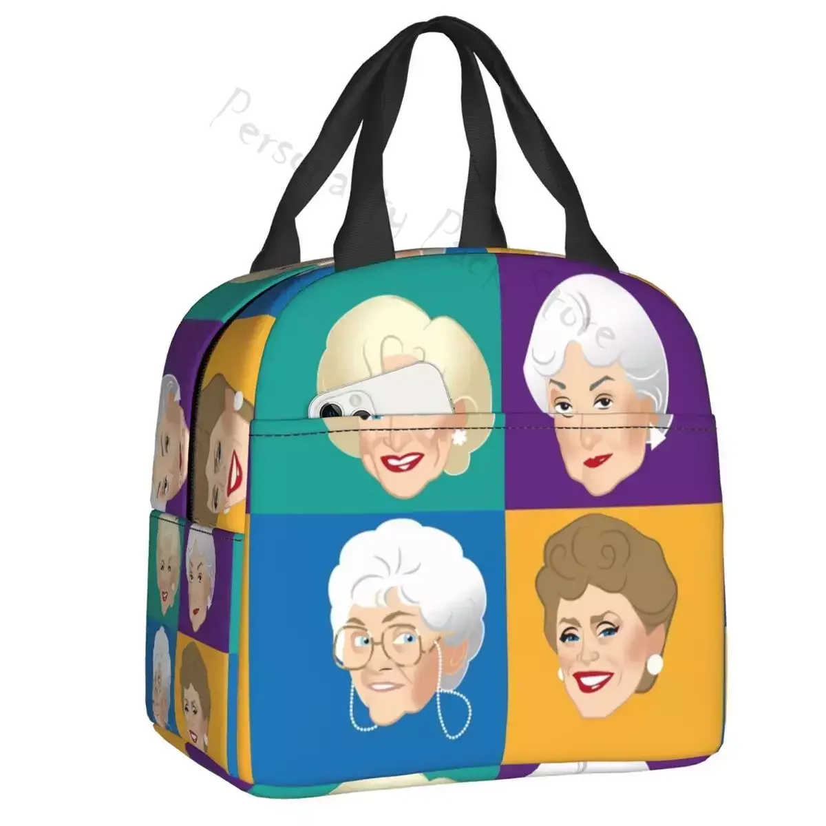 

2024 New Custom Pals Confidants Lunch Bag Women Warm Cooler Insulated Lunch Boxes For Student School