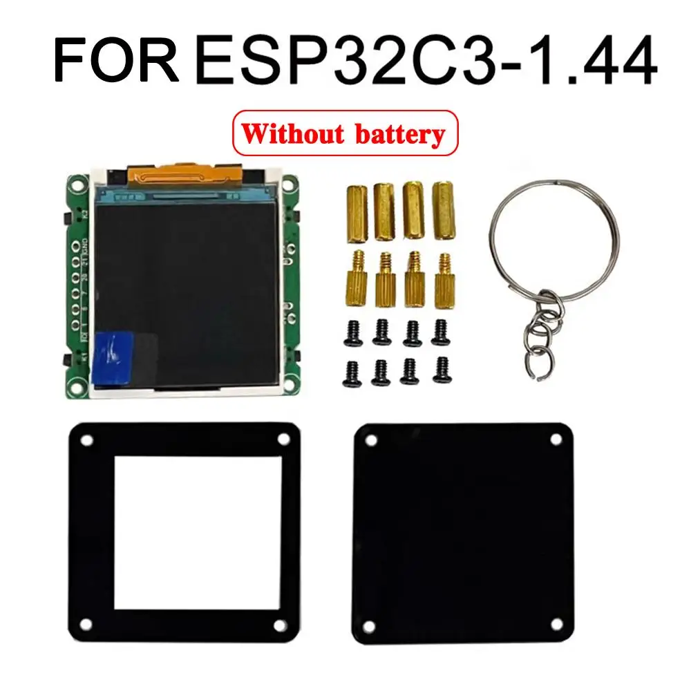 

For ESP32C3 1.44 Inch LCD Display Desktop Small Ornaments Carry-on Mini TV Portable Pendant Lvgl Spaceman ST7735 SPI Screen