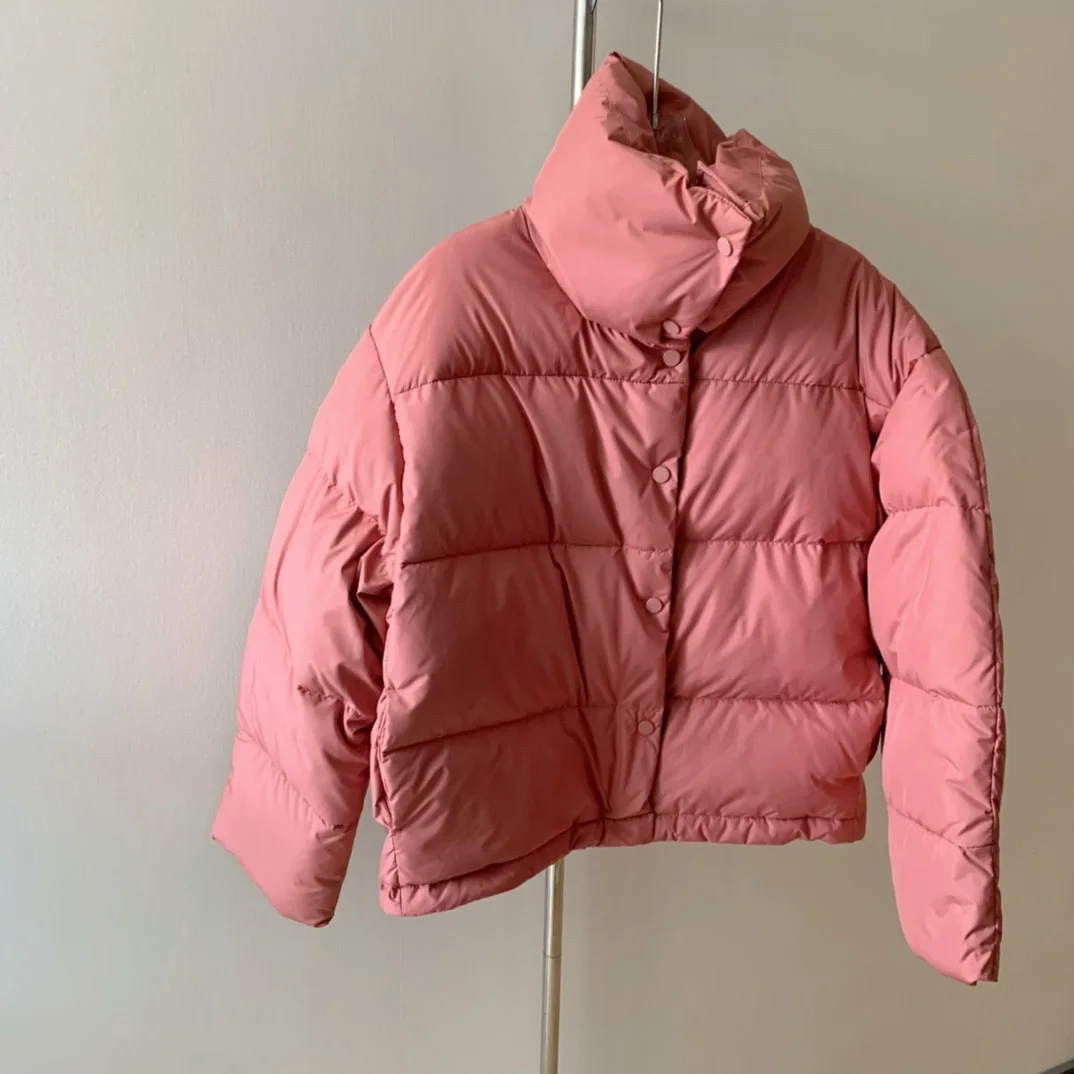 

2023 Women's Clothing Fashion loose warm bread down jacketAutumn Winter New 1208