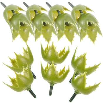 100Pcs Plastic Rose Flower Sepals Soap Materials Calyxes Artificial Flowers Diy Supplies Receptacles Sepals Craft Decorations