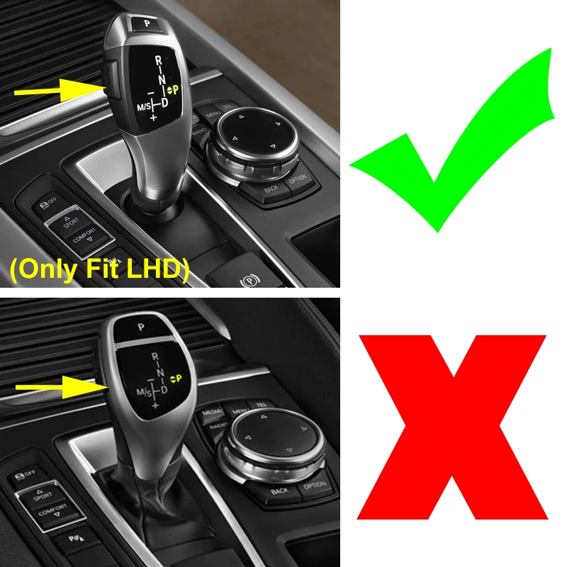 

Черная задняя крышка из углеродного волокна для BMW X6 F16 2015 2016-2019