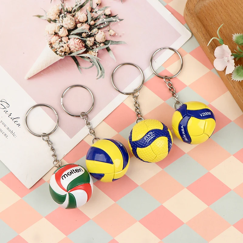 1pcVolleyballKeychainOrnamentsBusinessVolleyballGiftsFootball