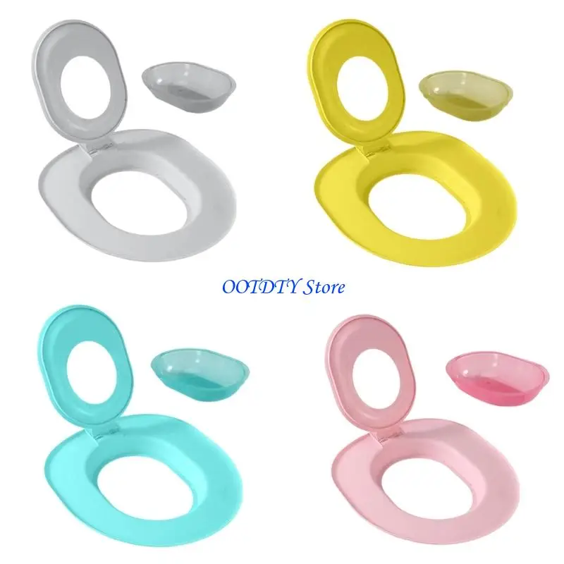 367A Gatti Toilet Training Riutilizzabili Gatti Toilet Trainer Lettiera per gatti Toilette Pulizia animali domestici I gatti ai - immagine 2