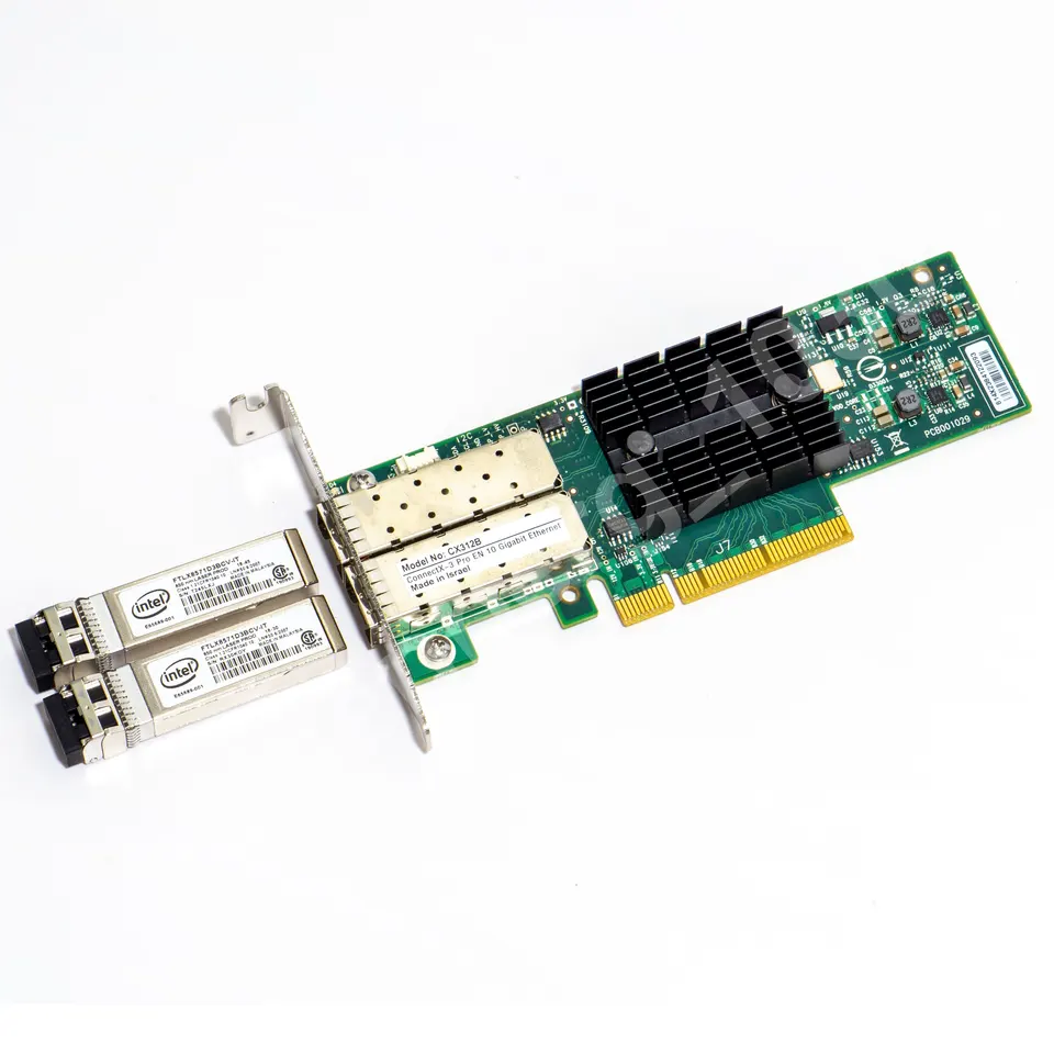 MCX312B-XCCT CX312B ConnectX-3 EN Dual-Ports 10G Ethernet 10GbE 