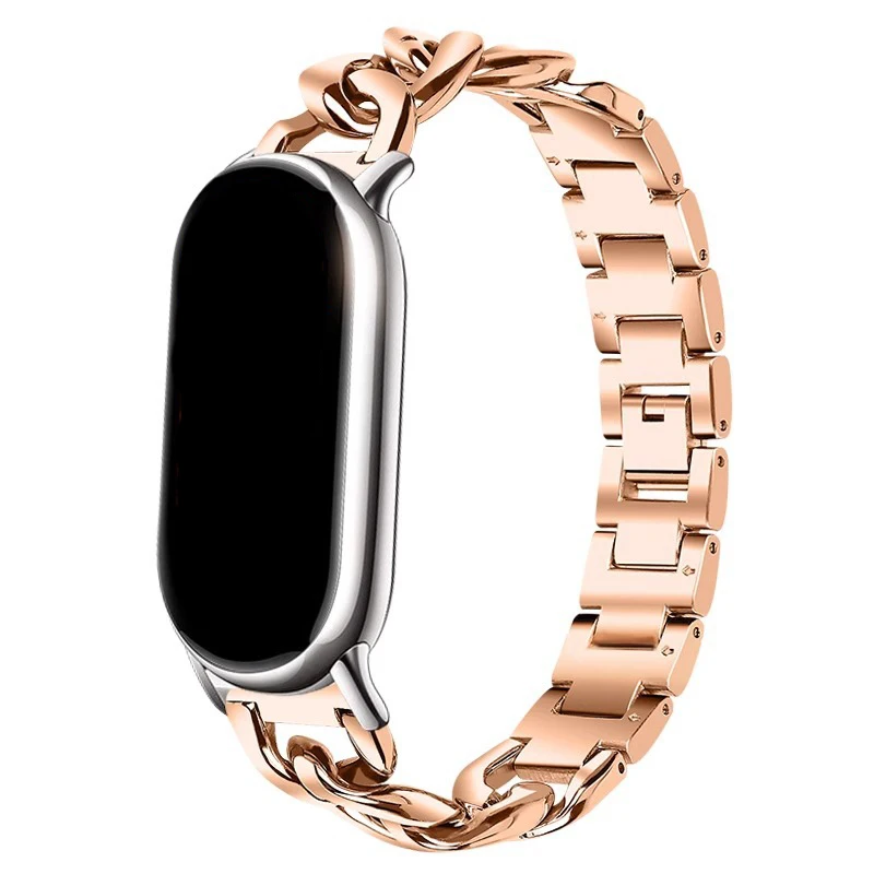 سوار من الفولاذ المقاوم للصدأ لـ Xiaomi mi band 9/...