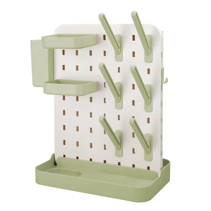 Baby Bottle Drain Rack Drying Stand Storage Box