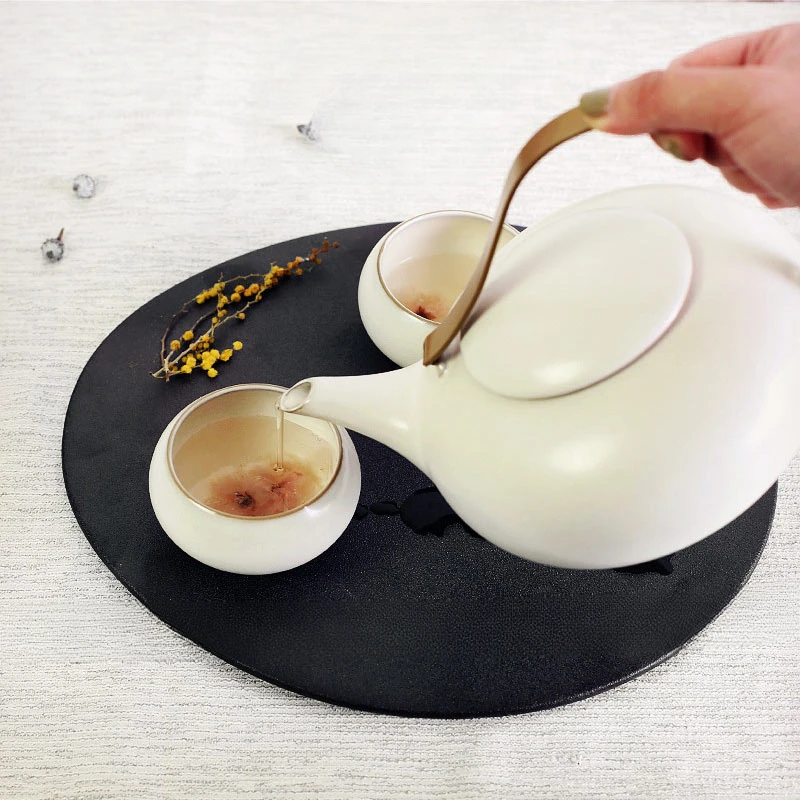 

Antique purple clay Kung Fu tea set teapot teacup filter tea cup living room home