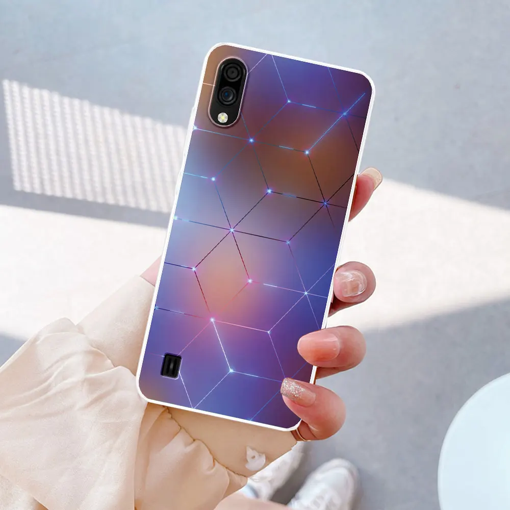 Clear Marble Painted Silicone Case - Soft Protective Bumper Cover