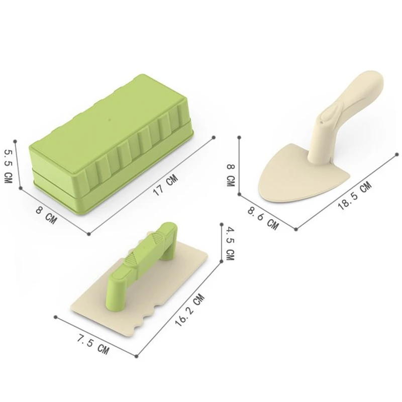 Sand Castle Making Tools Beach Castle Tools Castle Building Sand Brick Tools Snow Brick Maker for Girls Children Birthday Gifts 6