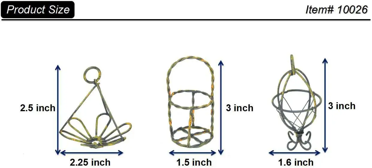 Fairy Garden Miniature Wire Accessory Set