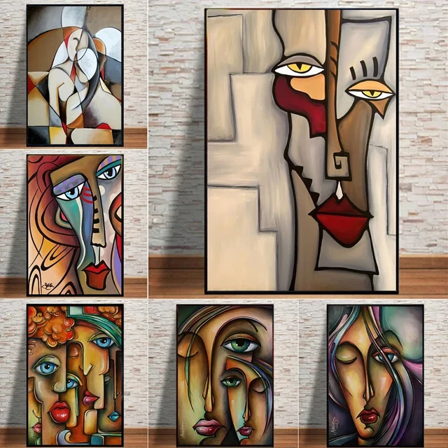 Scandinavian Abstract Wall Art Picasso Classic World Famous Paintings HD  Canvas Poster Prints Home Bedroom Living