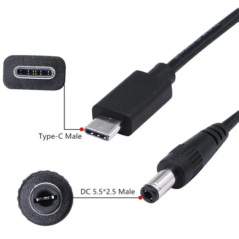 

Переходник с гнездового адаптера на штекер USB 1,5 типа C, 3,1 м