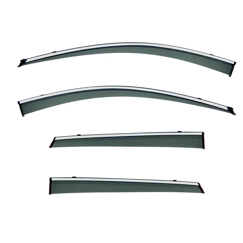 For Changan UNI T-Accessories Bright Strip Wind Deflectors Visors Rain Guard Door Visor Vent Shades Ventvisor