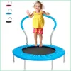 36-Inch Kids Trampoline with Handle - Indoor Mini Rebounder for Toddlers, Safe & Fun Fitness