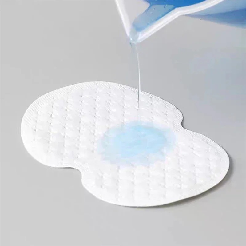 Disposable Sweat Pads 50pcs Invisible Underarm Absorbent Dress Clothing Care Antiperspirant Lightweight Anti Sweat Summer