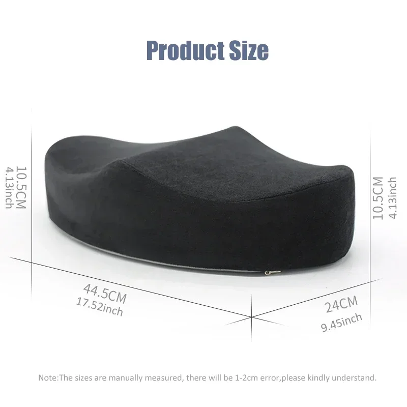Memory Foam Buttock Pillow Home Office Butt Pad BBL Recovery Pillow After Surgery Seat Brazilian Hips Support Cushion Pillows 6
