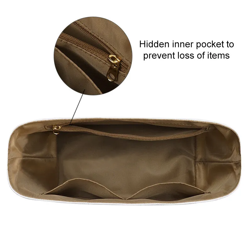 EverToner Dupont Paper Purse Organizer Insert for Go-yard SAINT LOUIS Mini GM PM Tote Inside Storage Bag Insert Inner Makeup Bag storage bag makeup organizer cosmetic bag cosmetic storage bag makeup bag cosmetic case purse organizer insert