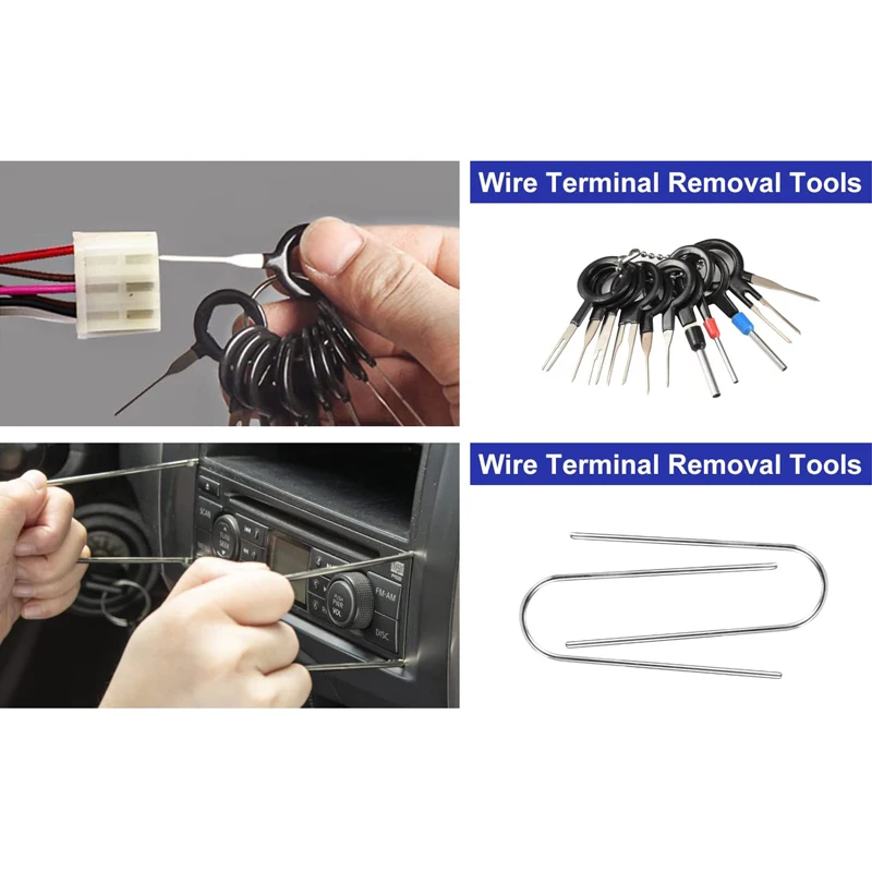 Car Trim Removal Tool Auto Interior Disassembly Tools Trim Removal Tool Kit Car Removal Tool Kit Door Panel Radio Stereo Audio Dash Terminal
