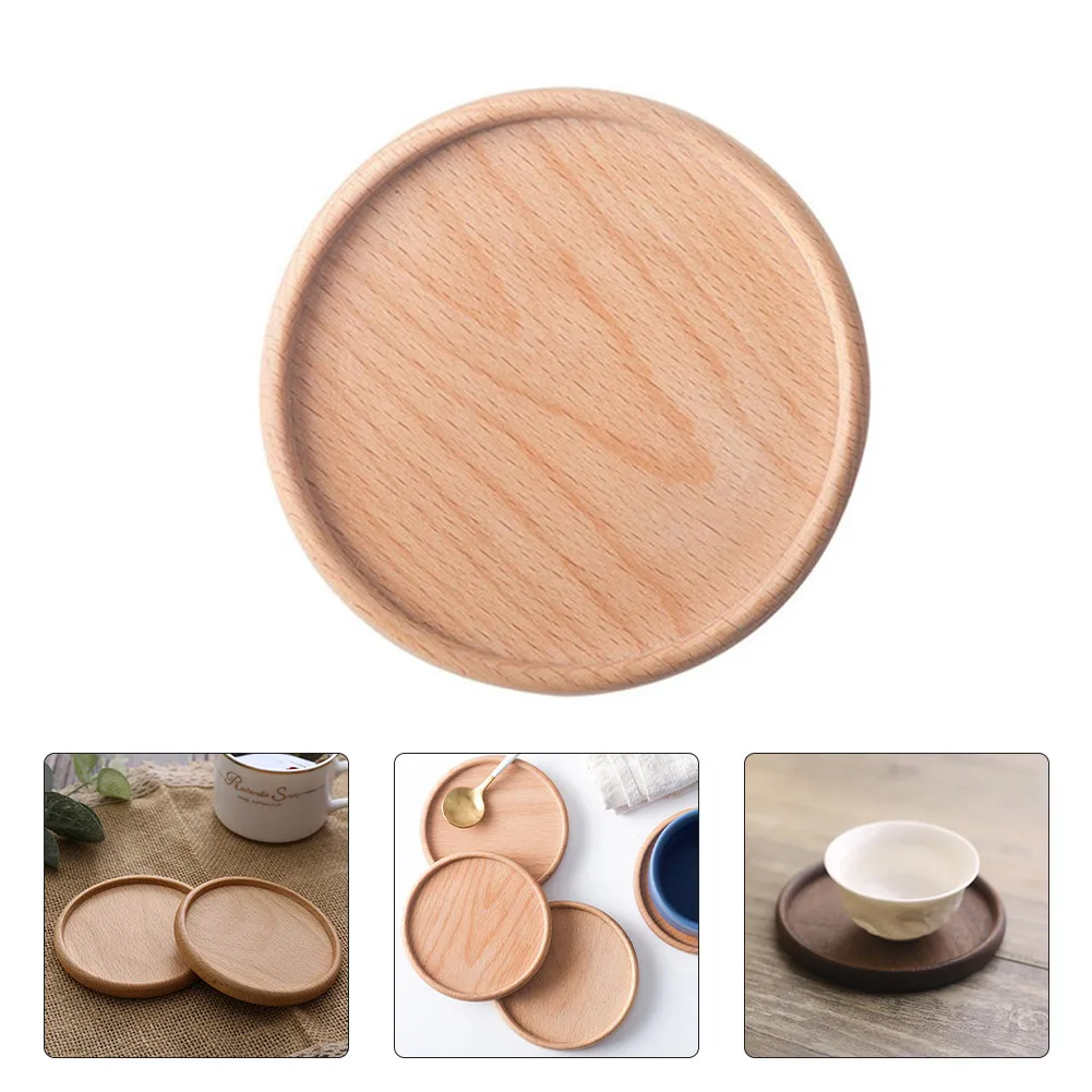 

Coaster Cup Pad Wooden Coaster Heat Resistant Pad Insulation Insulation Pats Natural Parts Decoration Placemat