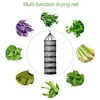 2-8 Layers Folding Drying Net for Herbs Fish Hanging Basket Dry Rack Herb Vegetable Dryer Bag Mesh Flowers Buds Plants Organizer 4