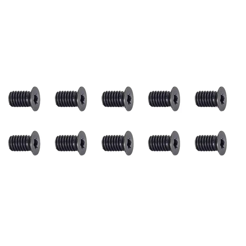 

40Pcs 14Mm Square Straight Carbide Cutter Insert With 40Pcs M610mm Screws For Wood Working Spiral Planer Cutter Head