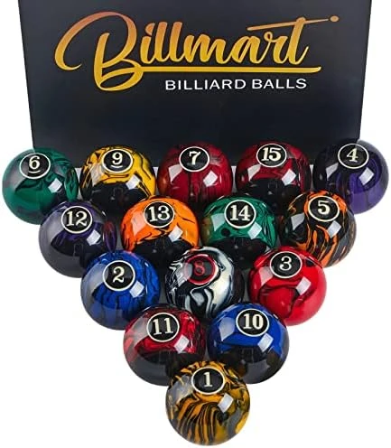 Number 8 Pool Ball - 2 1/4 Billiards Regulation Size Pool Balls