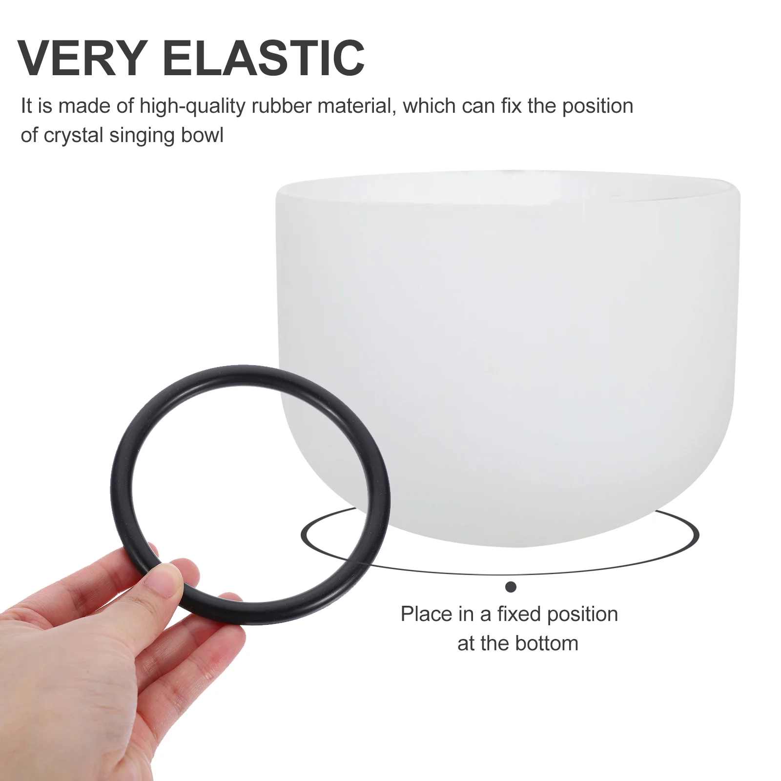 

Vaguelly Washers Crystal Singing Bowl Rubber O Tibetan Singing Bowl Cushion Sound Bowl Holder Yoga Meditation Bows Pad