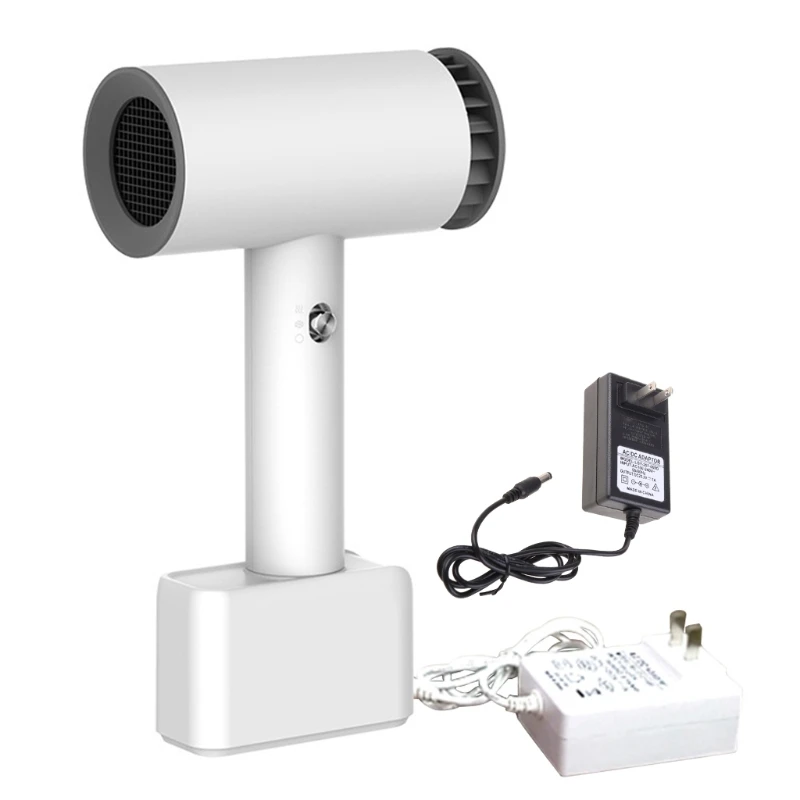 

Cordless Hair Dryer Rechargeable Blow Dryer Portable Pet Hair Dryer with Hot & Cold Wind for Indoor Outdoor Home Drop Shipping