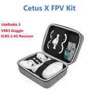 BETAFPV Cetus X FPV Kit 1S 800TVL Brushless FPV Drone LiteRadio 3 Radio Transmitter VR03 FPV Goggles for FPV New Pilot Beginner