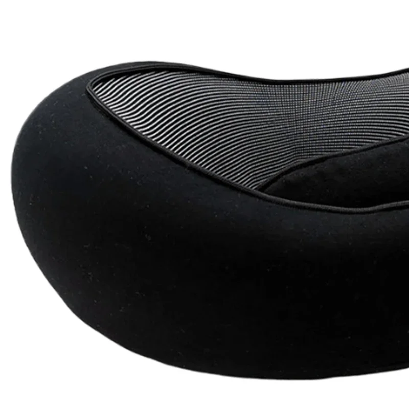 Neck Pillow Memory Foam Travel Pillow Soft Chin Support 360-Degree Head Support for Home Airplanes Car